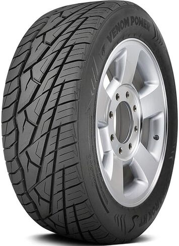 Venom Power Ragnarok GTS All-Season Highway Light Truck Radial Tire-33X12.50R20LT 33X12.50X20 33X12.50-20 119R Load Range F LRF 12-Ply BSW Black Side Wall in Saudi Arabia