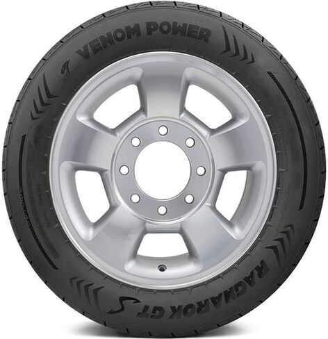 Venom Power Ragnarok GTS All-Season Highway Light Truck Radial Tire-33X12.50R20LT 33X12.50X20 33X12.50-20 119R Load Range F LRF 12-Ply BSW Black Side Wall in Saudi Arabia