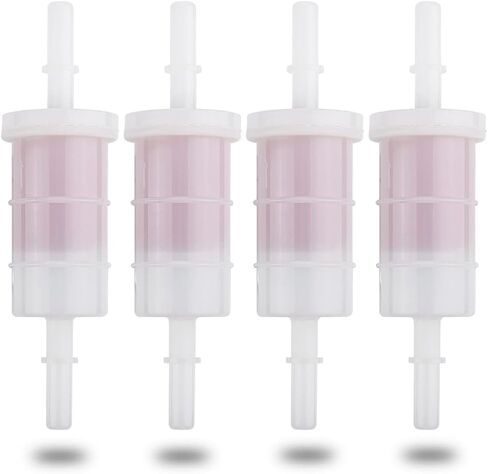 879885 35-879885Q 35-879885T Fuel Filter Compatible With Mercury 40 50 60 HP 75HP-115HP 135HP-300HP Marine Mercruiser Verado 4 Stroke Outboard Motor Parts (Pack of 4) in Saudi Arabia