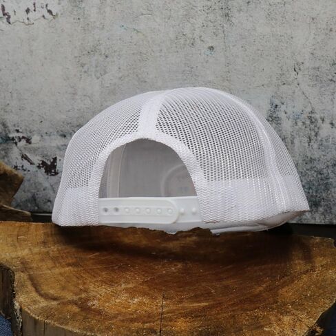 WHISKEY BENT HAT CO. '83 Stockyard Whisky Ranch قبعة Snapback قابلة للتعديل أسود/أبيض in Kuwait