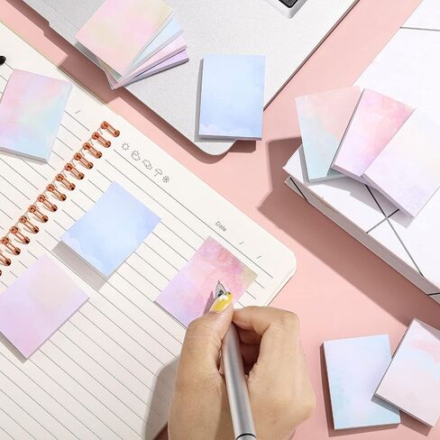 2160 Pieces 36 Pack Marble Sticky Note Pads 1.5 x 2 Inches Marble Self Stick Notes Self Adhesive Memo Pads for Reminders Studying Office School Home (Marble Style) in Saudi Arabia