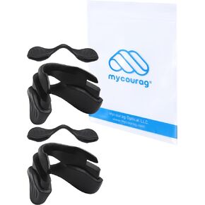 2 Pairs Replacement Nose Pads Nose Pieces for Oakley Si Ballistic M Frame Alpha OO9296 Sunglasses