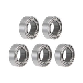uxcell SMR74ZZ Deep Groove Ball Bearings 4mm x 7mm x 2.5mm Double Shielded Stainless Steel 5pcs