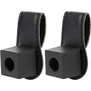 RiToEasysports 2Pcs Billiard Chalk Holder,Pocket Pool Chalk Holder Cue Magnetic Belt Clip Compact And Delicate Stitching Billiards Accessories