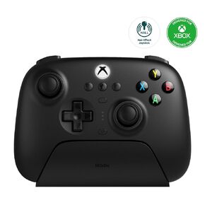 8BitDo Ultimate 3-mode Controller for Xbox, Hall Effect Joysticks and Hall Triggers, 2 Pro Back Paddle Buttons, Wired for Xbox Series X|S and Xbox One, Wireless for Windows and Android - Officially Licensed (Black)
