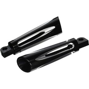 Arlen Ness 06-472 Deep Cut Footpegs - Black