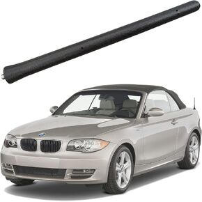 6 3/4 Inch Rubber Antenna for BMW 135i (2008-2013), BMW 135i 2008 2009 2010 2011 2012 2013 Antenna - Car Wash Proof, Internal Copper Coil Antenna Mast Replacement