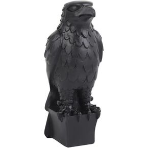 Maltese Falcon Statue, 1941 Maltese Falcon Replica from Movie Prop Replica,Office Desk Bookshelf,Handmade Resin Sculpture for Home Decor, Resin Hand Ornaments, Green
