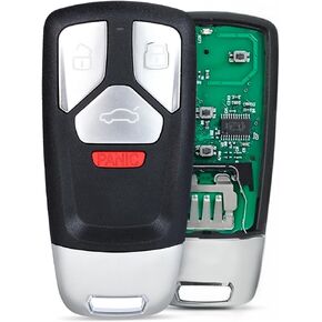 Smart Remote Key Keyless Entry Fob for Audi A4 A5 Q7 2017-up TT 2016-Up FCC ID: IYZ-AK01 4M0 959 754 AK/AQ/AF 433mhz 4Buttons