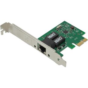 HiRO H50218 10/100/1000 Internal PCI Express PCIe PCI-E x1 Gigabit Ethernet Card RoHS Windows 10 8.1 8 7 Vista XP 32-bit 64-bit in Kuwait