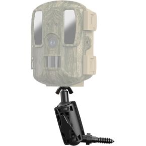 Adjustable Trail Camera Tree Mount: Game & Hunting Camera Outdoor Mounting Bracket Holder with Double 360° Swivel Tilt Ball Joints, 4 Pack