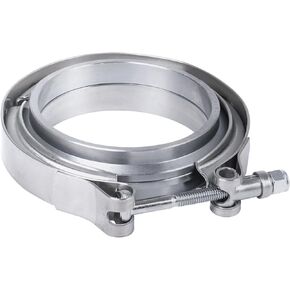 2" V Band Clamp with Flange Stainless Steel Male Female Replacement For Turbo Exhaust Downpipes 2 Inch V-Band Clamp