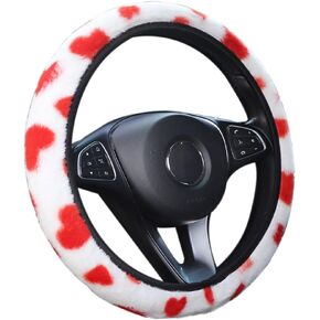 مجموعة من 3 قطع من أغطية عجلة القيادة المنفوشة، واقي عجلة القيادة من فرو الأرنب الصناعي، غطاء فرامل اليد وناقل الحركة، شتاء ناعم دافئ للنساء والفتيات، ملحقات داخلية للسيارة لمعظم السيارات (أخضر) in Kuwait