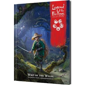لعبة تمثيل الأدوار Legend of The Five Rings Writ of The Wilds SOURCEBOOK | لعبة مغامرة استراتيجية| الأعمار 14+ | 3-5 لاعبين | متوسط ​​وقت اللعب ساعتان | من صنع EDGE Studio، متعدد الألوان (ESL5R16EN)