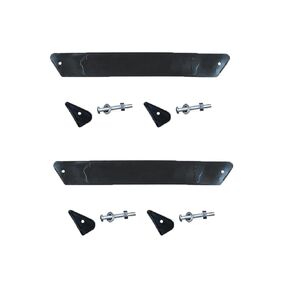 2Pcs 37cm Black Stroller Footrest Replacement Adjustable Stroller Extension Footboard Strollers and Accessories for Pushchair Seat Liners, Stroller Connectors Stroller Connectors Accessories