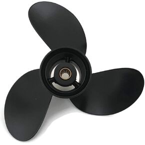 Boat Motor Propeller Aluminium 3B2W64517-1 3B2-64517 48-804974 For Tohatsu Nissan Mercury Mercruiser Outboard 8HP - 9.8HP (8.5) 9" 2/4-stroke Engine