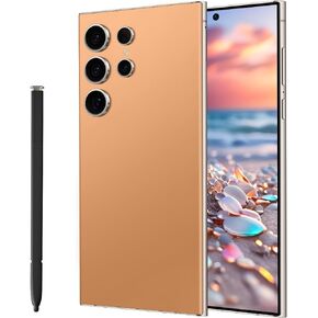 C23 Ultra 5G Unlocked Smartphone,6GB+256GB Fully Unlocked Cell Phone for Android 13, 6.8" Unlocked Cell Phone, 6800mAh, 48MP+108MP Dual Camera/Dual (Black)