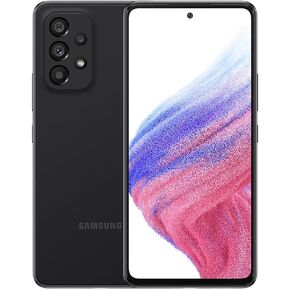 Samsung Galaxy A53 5G (128GB, 6GB) 6.5 inch 120Hz GSM Unlocked (Black) (Renewed)