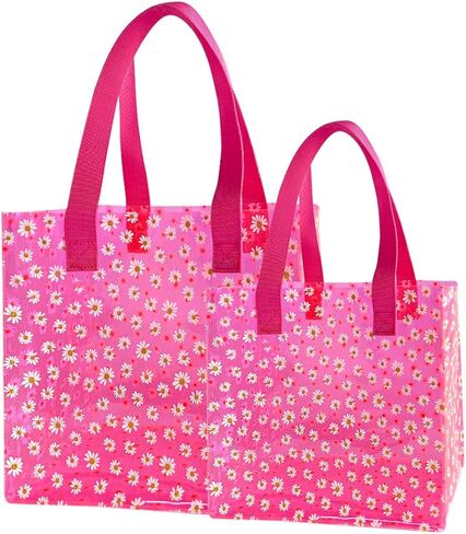 Daisy Flower PVC Tote Bag, Small Clear PVC Handbag for Beach Vacation Shopping, Waterproof Purse Bag in Kuwait