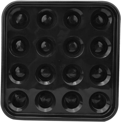Alomejor Black Billiard Ball Tray Box Holder Case Holds 16 Balls Snooker Billilard Table Balls Pool Ball Storage Tray in Kuwait