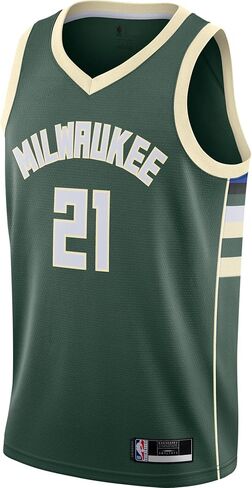 Jrue Holiday Milwaukee Bucks Green #21 للأطفال الشباب 8-20 فريق اللون Home Swingman Jersey in Saudi Arabia