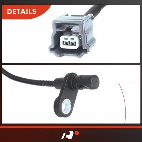 مستشعر سرعة العجلات A-Premium ABS متوافق مع موديلات Nissan - Juke 2011 2012 2013 2014 2015 2016 2017، 1.6L، Sport Utility، FWD - جانب الركاب الأيمن الخلفي، استبدال # 47900-1KA0A، 479001KA0A in Saudi Arabia