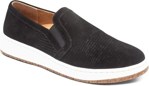 أحذية رياضية نسائية من Aetrex Kenzie مريحة لتقويم العظام سهلة الارتداء - أحذية رياضية لدعم قوس القدم من الجلد لالتهاب اللفافة الأخمصية in Kuwait