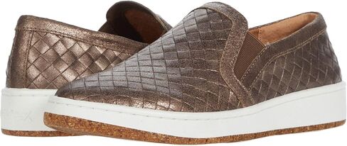 Aetrex Women's Kenzie Orthopedic Slip-On Comfort Sneakers - Plantar Fasciitis Leather Arch Support Sneakers in Saudi Arabia