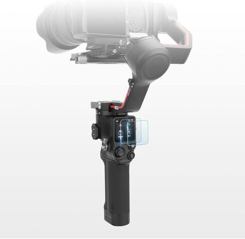 أفلام واقي الشاشة متوافقة مع DJI RS 3/ RS 3 Pro حماية الشاشة 2 قطعة فيلم HD من الزجاج المقسى in Saudi Arabia
