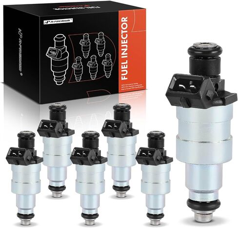مجموعة A-Premium مكونة من 6 حاقن وقود متوافقة مع BMW 325 1986-1987، 325e 1984-1987، 325es 1986-1987، 528e 1982-1987 ودودج موناكو 1990-1991 وEagle Premier 1988-1991، 2.7 لتر 3.0 لتر in Saudi Arabia