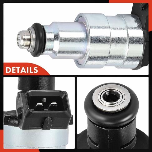 مجموعة A-Premium مكونة من 6 حاقن وقود متوافقة مع BMW 325 1986-1987، 325e 1984-1987، 325es 1986-1987، 528e 1982-1987 ودودج موناكو 1990-1991 وEagle Premier 1988-1991، 2.7 لتر 3.0 لتر in Saudi Arabia