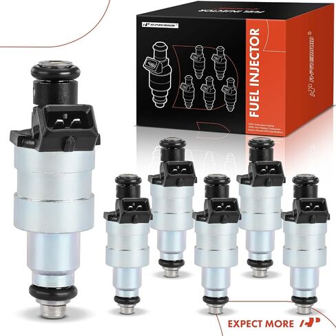 مجموعة A-Premium مكونة من 6 حاقن وقود متوافقة مع BMW 325 1986-1987، 325e 1984-1987، 325es 1986-1987، 528e 1982-1987 ودودج موناكو 1990-1991 وEagle Premier 1988-1991، 2.7 لتر 3.0 لتر in Saudi Arabia