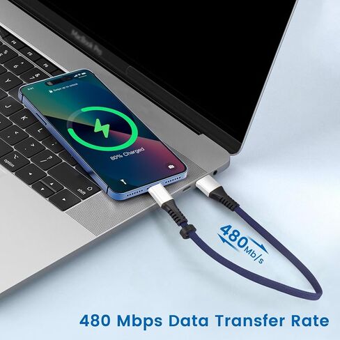 شاحن 3 عبوات لهاتف Google Pixel 8 Pro/8/7a/7 Pro/6 Pro/6a/5a/4a/5، كابل شحن سريع لهاتف Samsung Galaxy S23/S22/S21Ultra/A54/A34/A14، USB إلى USB C سلك مسطح، مجدول من النايلون in Kuwait