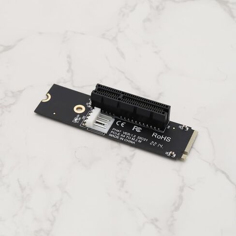 eMagTech 1 Set M.2 Key M إلى PCI-E 4X محول بطاقة متوافقة مع Windows متوافق مع Linux متوافق مع أنظمة Mac M.2 إلى PCI-E 4X Riser Card in Saudi Arabia