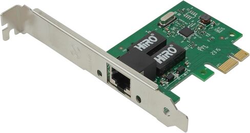 HiRO H50218 10/100/1000 Internal PCI Express PCIe PCI-E x1 Gigabit Ethernet Card RoHS Windows 10 8.1 8 7 Vista XP 32-bit 64-bit in Kuwait