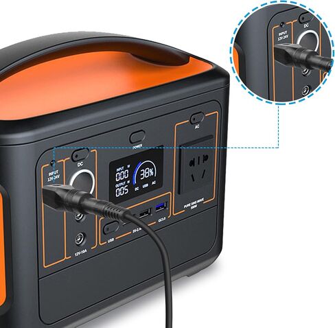 PNGKNYOCN DC محول قابس الطاقة، DC 8 مم ذكر إلى DC 5.5 مم × 2.1 مم موصلات أنثى للنقل بين الأجهزة ذات منافذ 8 مم و5.5 × 2.1 مم (10 عبوات) in Saudi Arabia