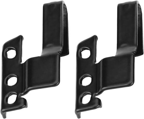 Wiper Blade Adapter, 2 Set of Car Windshield Wiper Arm Adapter, Universal Black Automotive Wiper Adapter with Mounting Screws in Saudi Arabia