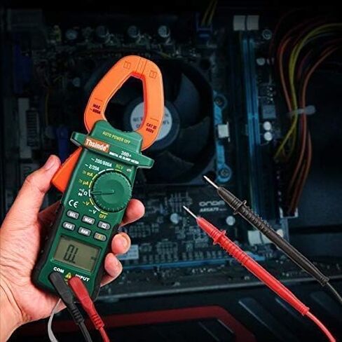 مقياس المشبك الرقمي 2000 عدد، مقياس أمبير متعدد مع حقيبة تخزين تيار متردد/تيار مستمر فولت تيار متردد/تيار مستمر، اختبار مقاومة الصمام الثنائي أوم in Kuwait