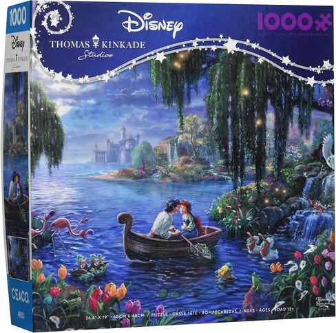 Ceaco - Disney - Thomas Kinkade - The Little Mermaid II - 1000 Piece Jigsaw Puzzle in Saudi Arabia
