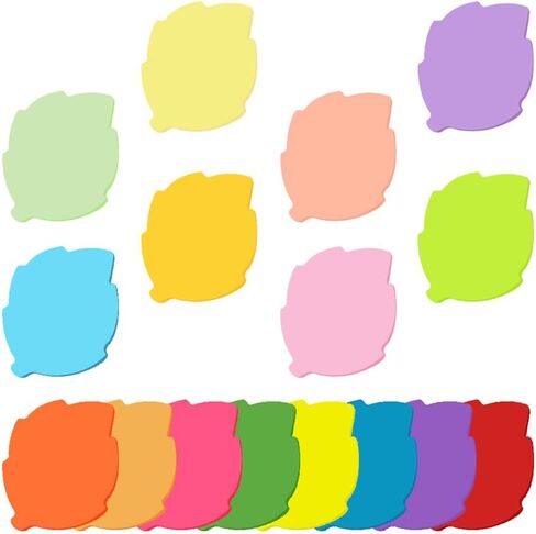 Sticky Notes, 800 Sheets 3 x 3 Inch Bright Colorful Creative Sticky Pad Self-Sticky Note Pads for Reminders Office School and Home 16 Color (Bubble Bubble Shape) in Saudi Arabia