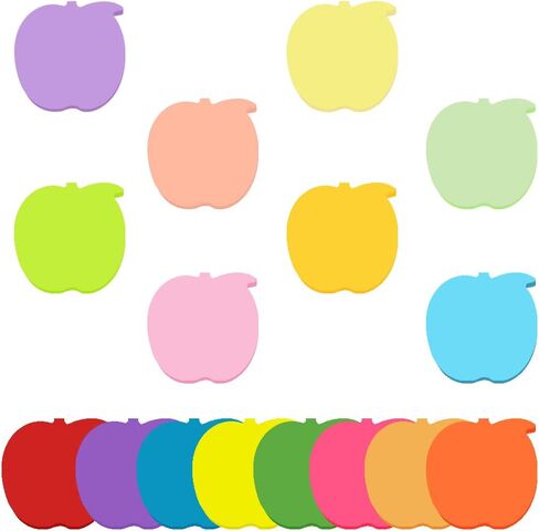 Sticky Notes, 800 Sheets 3 x 3 Inch Bright Colorful Creative Sticky Pad Self-Sticky Note Pads for Reminders Office School and Home 16 Color (Bubble Bubble Shape) in Saudi Arabia