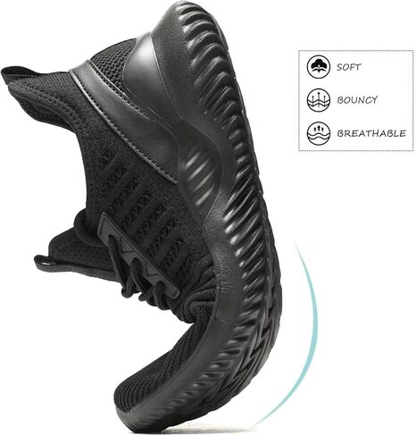 أحذية Vooncosir النسائية سهلة الارتداء للمشي مريحة وخفيفة الوزن للتمرين والتنس الكاجوال والجري للسيدات أحذية رياضية شبكية للصالة الرياضية in Kuwait