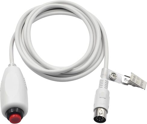 Poyiccot Nurse Call Cord DIN 8 PIN Socket Audio AV Connector Cable with Bed Sheet Clip for Nurse Station Universal Replacement Call Cord, 9.8feet/3m in Saudi Arabia