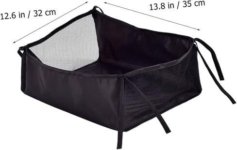 Toddmomy قطعتان من حقيبة تخزين عربة الأطفال المعلقة وإكسسوارات عربة الأطفال وحقيبة عربة الأطفال وسلة تحت سلة التخزين وحقائب التخزين وصندوق تخزين عربة الأطفال وحقيبة تخزين الحفاضات in Kuwait