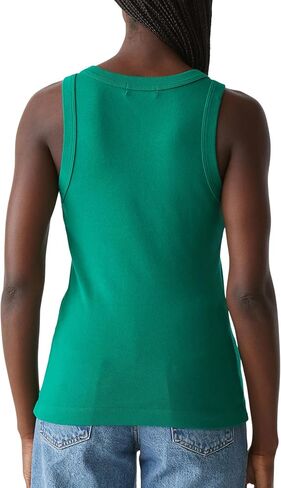 Michael Stars Women's Paloma 1x1 Cotton Wide Binding Tank Top in Saudi Arabia