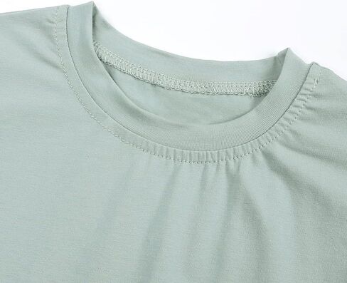 Baby Boys Girls Cotton T-Shirts 3Pack Solid Color Short Sleeve Tee Summer Crewneck Tops for Toddler Kids in Saudi Arabia