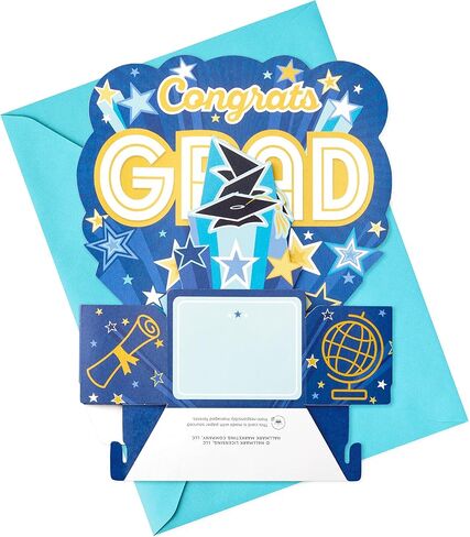 Hallmark Signature Paper Wonder Pop Up Graduation Cards, Grad Cap (4 3D Cards with Envelopes) in Saudi Arabia