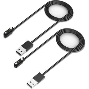 Smart Watch Charger for Amzhero ENOMIR Skg Letsfit Cubitt Yamay Willful Fitpolo Tozo Wyze Umidigi Blackview 3.3Ft USB Magnetic Charging Cable Cord for Umidigi Uwatch 3S 3 2 2S Urun Smartwatch
