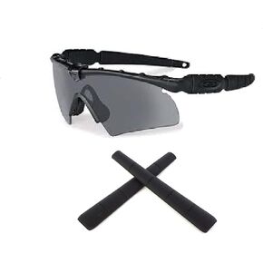 Galaxy Earsocks Rubber Kits For Oakley Si Ballistic M Frame 2.0 Z87 Black