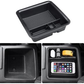 MARCHFA Center Console Organizer Tray Compatible for 2007-2020 2021 Toyota FJ Cruiser Accessories Armrest Tray Organizer for Toyota FJ Cruiser 2007-2020 2021 Insert Secondary Storage Box